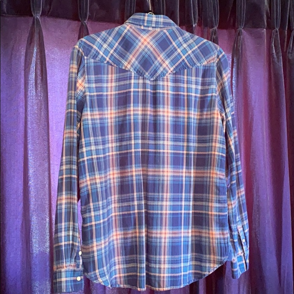 American eagle “vintage boyfriend” flannel